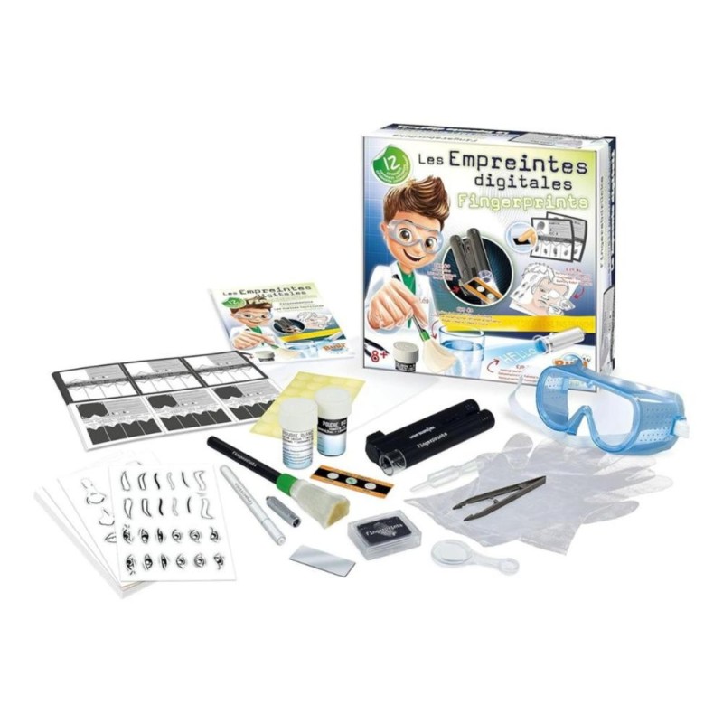 Jeu de police scientifique Coffret empreintes digitales 7101 Buki