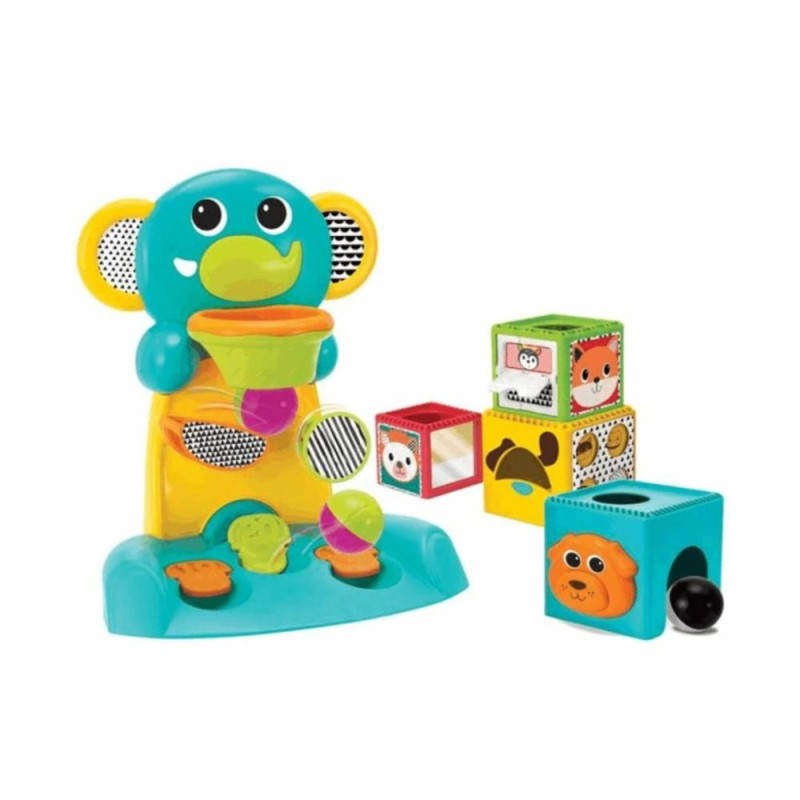 Jouet éducatif à  Empiler Bkids éléphant d'éveil Multi-Activités