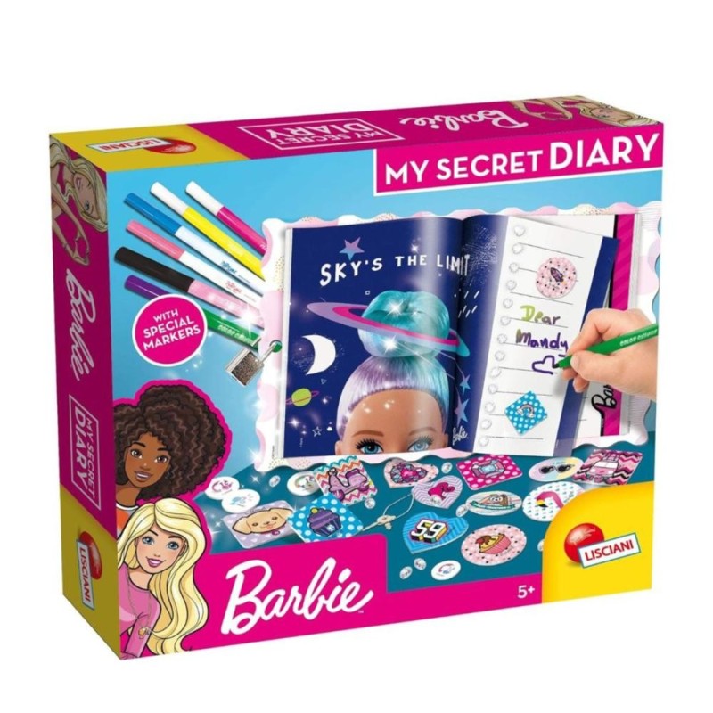 Barbie journal intime à  personnaliser LISCIANI 86030 pour Fille