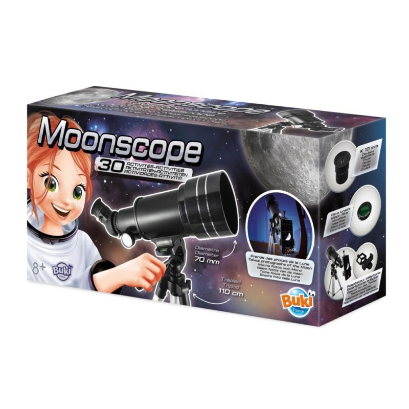 Télescope Lunaire Enfant Buki TS009B 30 activités