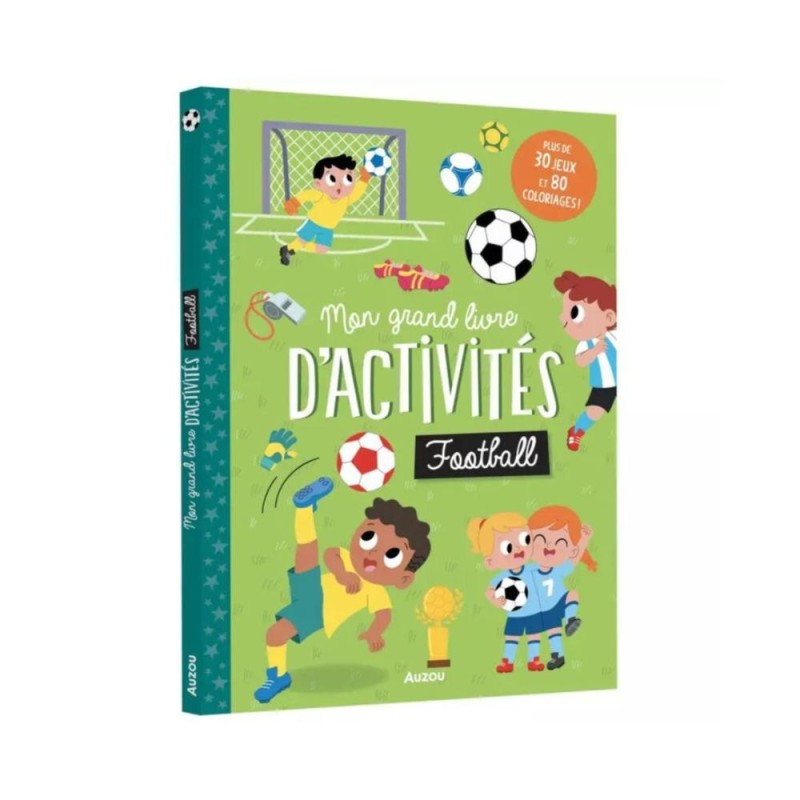mon grand livre d'activité - football 17690