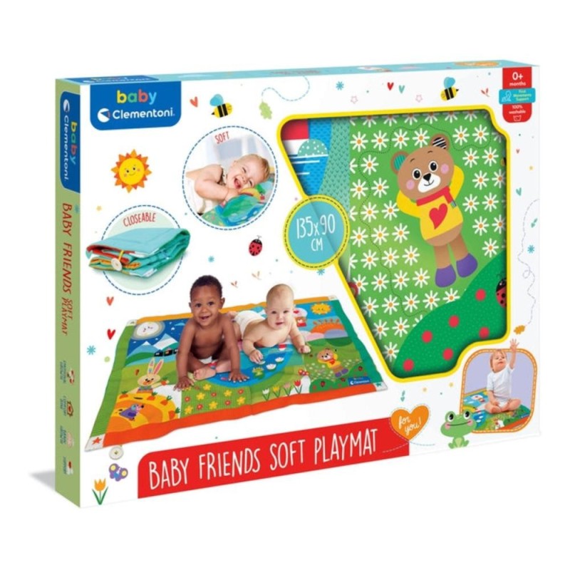 Tapis-baby friends soft Clementoni 17802