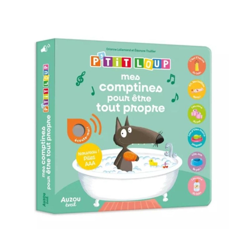 p'tit loup mes comptines pour etre tout propre 39241