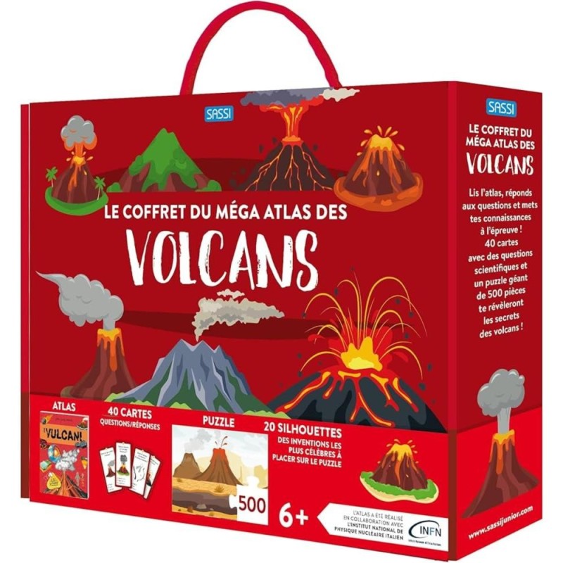 le coffret du mega atlas des volcans 10568