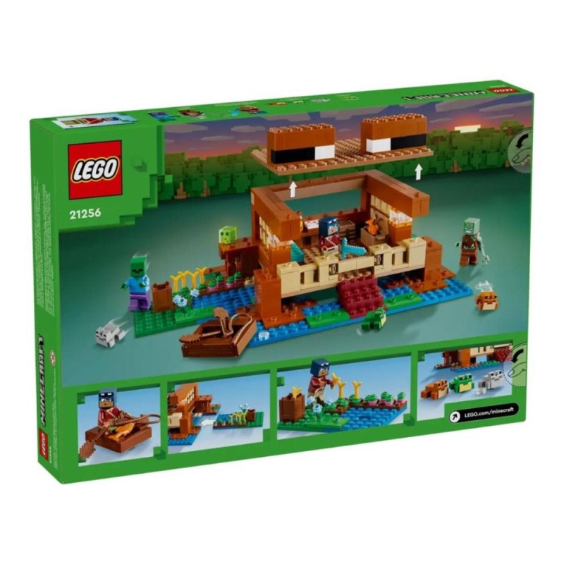 Set animaux Lego Minecraft 21256 Maison de la grenouille
