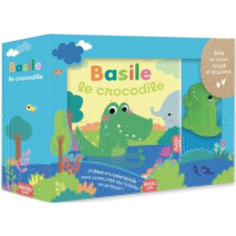 COFFRET DE BAIN   BASILE LE CROCODILE NE 21079