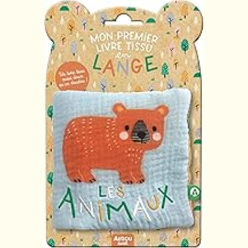 MON PREMIER LIVRE TISSU EN LANGE  Les animaux 91223