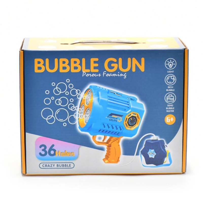 Bubble gun avec réservoire à  porter et pile rechargeable 278