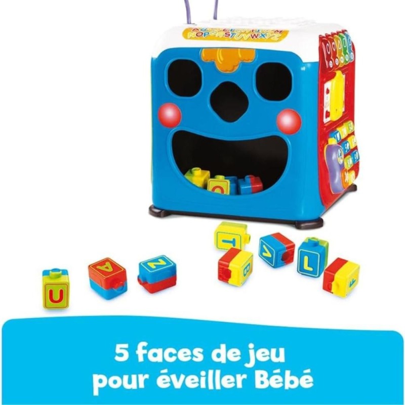 Jouet d'éveil Bébé VTech 135405 Maxi Cube Multi-Activités