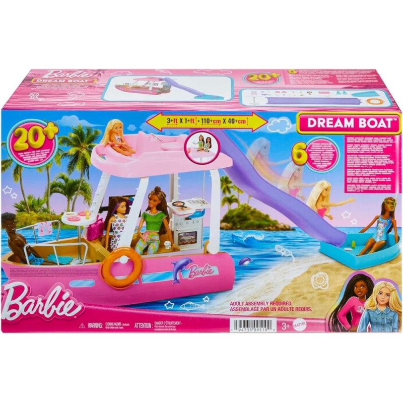 Barbie bateau de reve MTHJV37