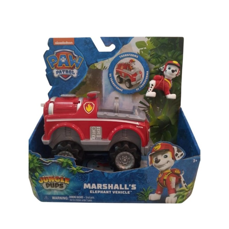 vehicule avec figurine marcus jungle pups la pat' patrouille 6067759