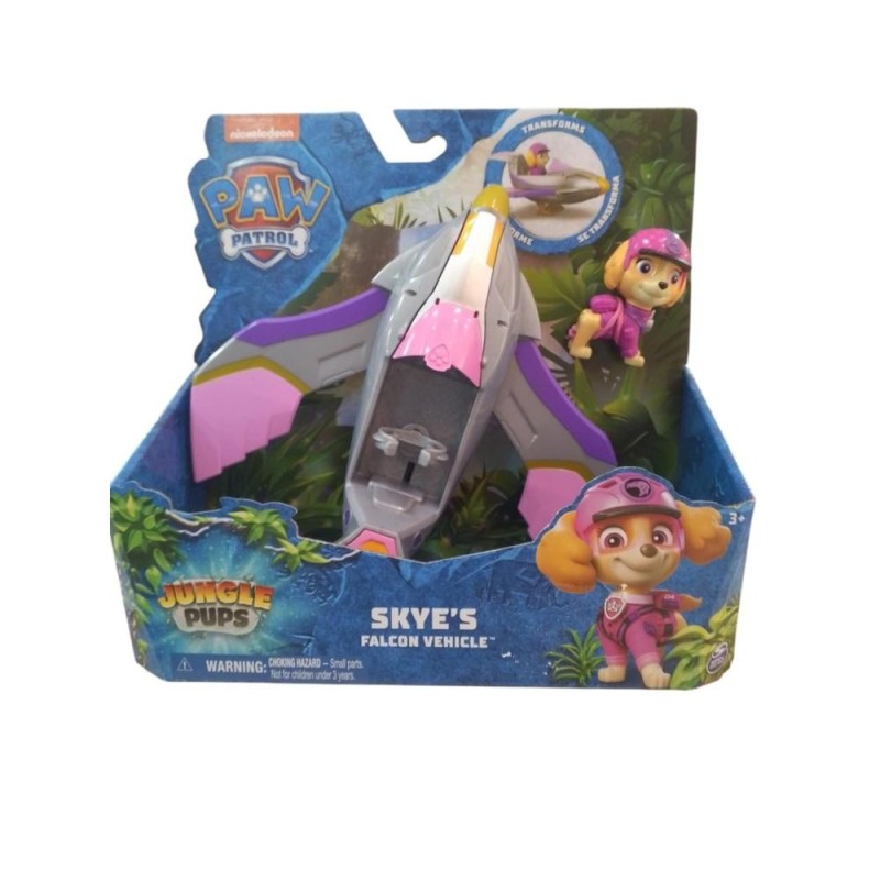vehicule avec figurine stella jungle pups la pat' patrouille 6067760