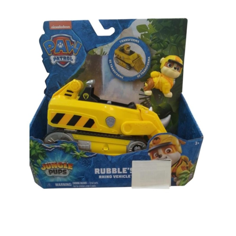 vehicule avec figurine ruben jungle pups la pat' patrouille 6067761