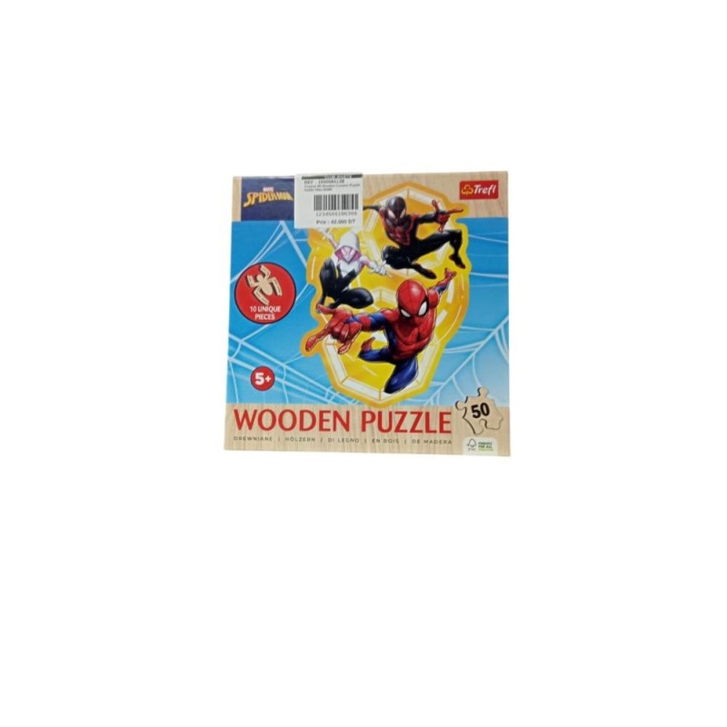 Puzzles 50 Wooden Contour Puzzle Spider Man 20280