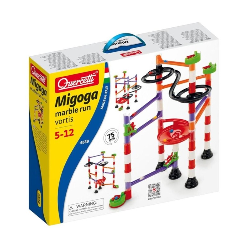 Jeu piste à  billes créative Quercetti 6538 Migoga Marble Run Vortis