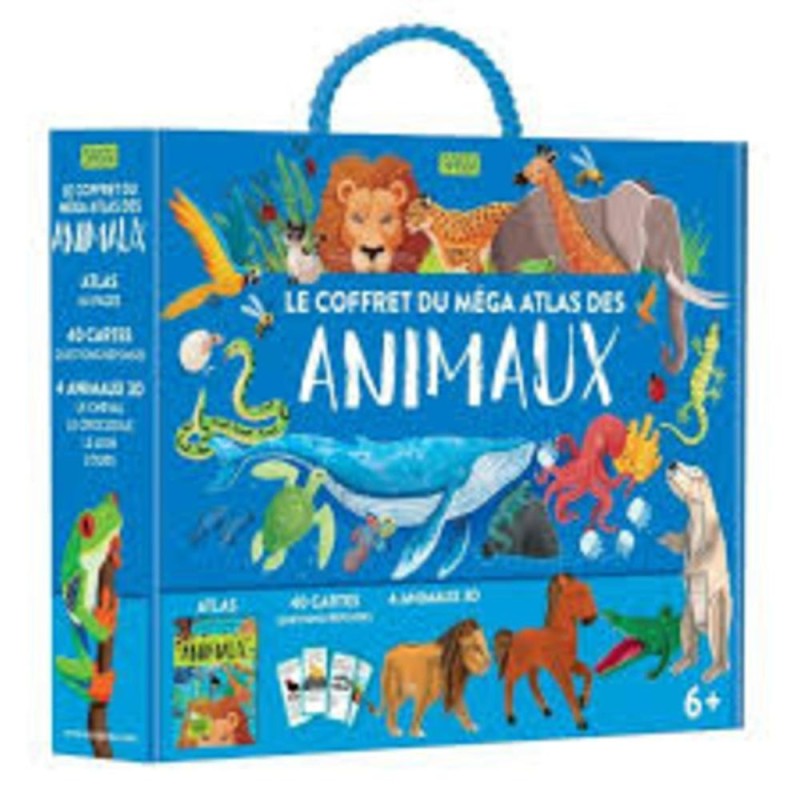LE COFFRET MEGA ATLAS DES ANIMAUX 81421