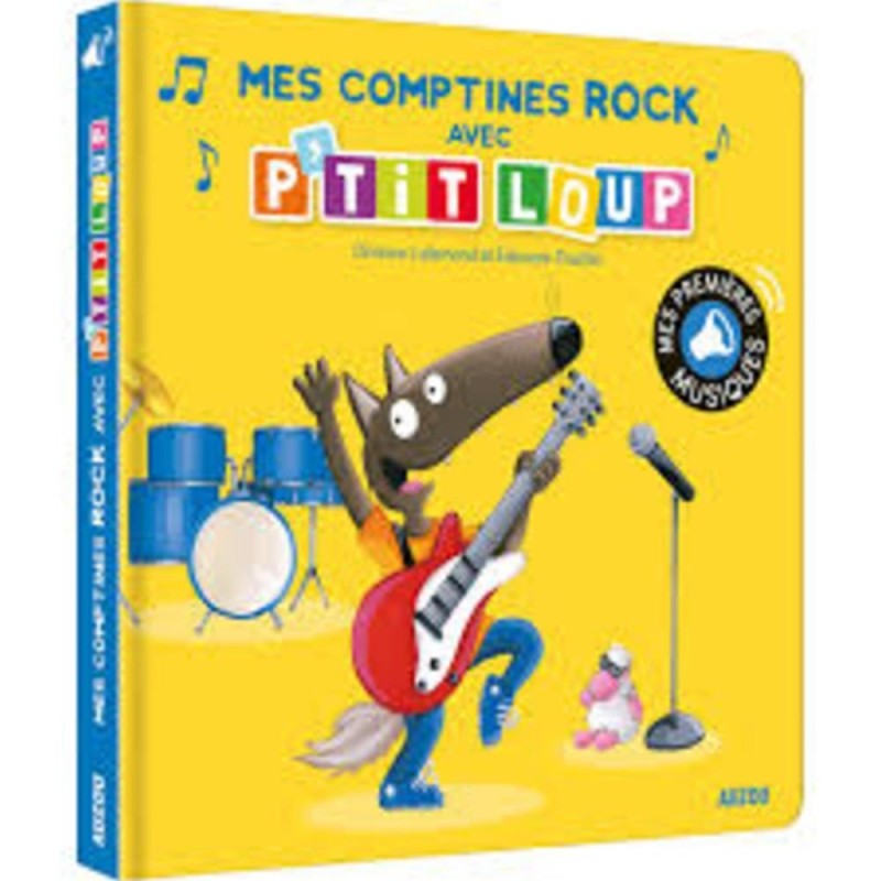 P tit loup Mes comptines Rock 70402