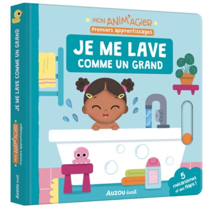 MON ANIM'AGIER  JE ME LAVE COMME UN GRAND 21833