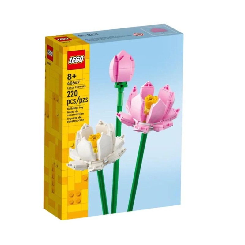 Lego Botanicals 40647 Les Fleurs de Lotus bouquet à  construire