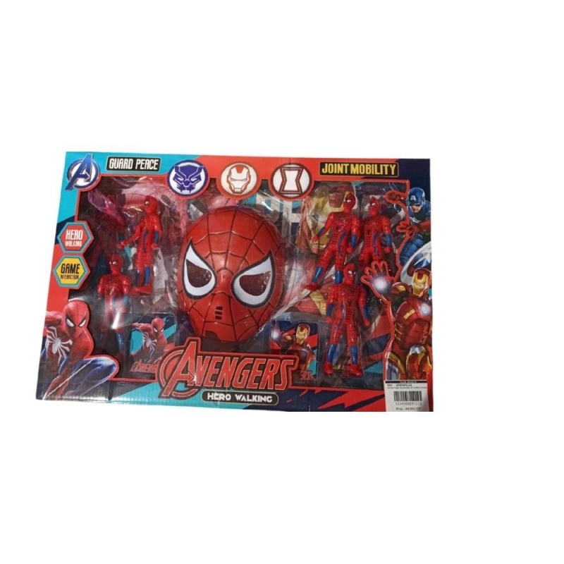 personnage spiderman en coffret A9600