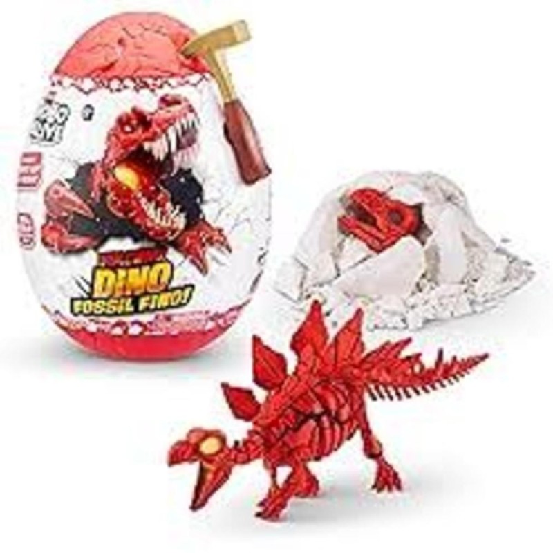 Robo Alive Dino Fossil FIND Series 2 Surprise Egg Volcano Stegosaurus