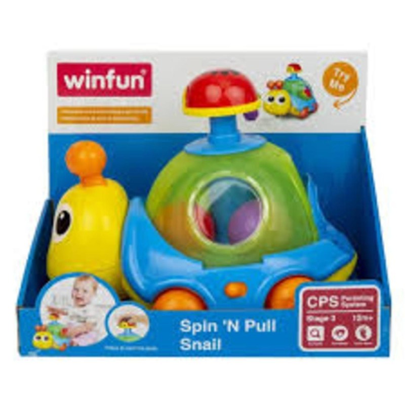 Escargot à  tirer avec activité no 000674