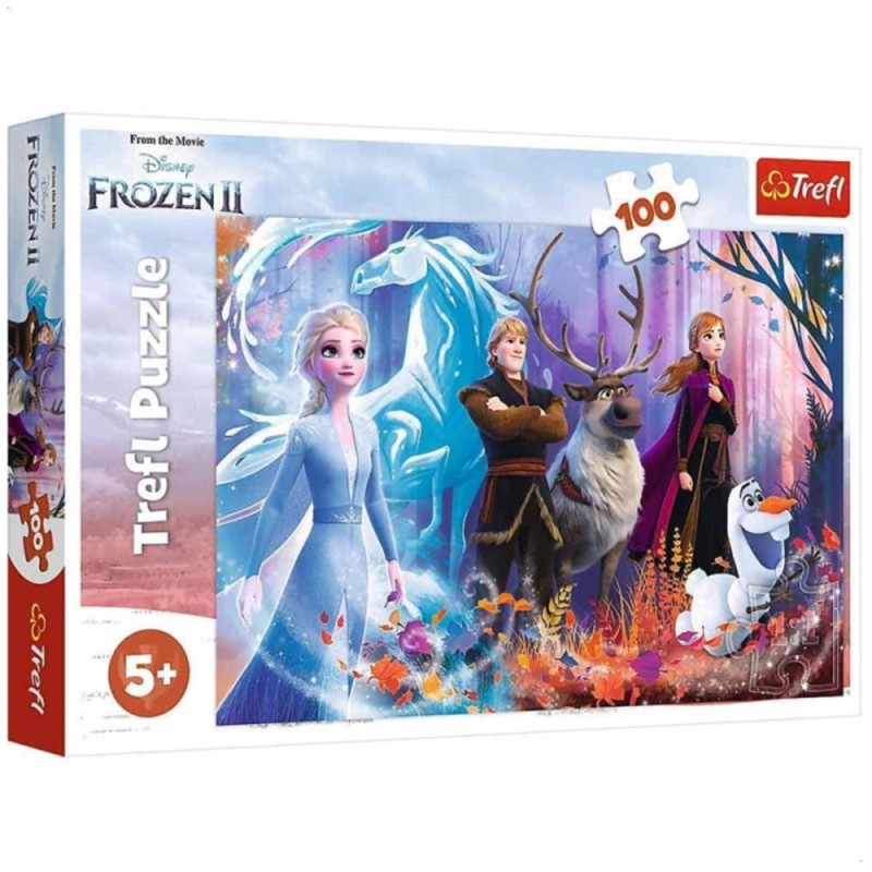 Puzzle 100 Ice kingdom2magic Frozen - Jouet Educatif