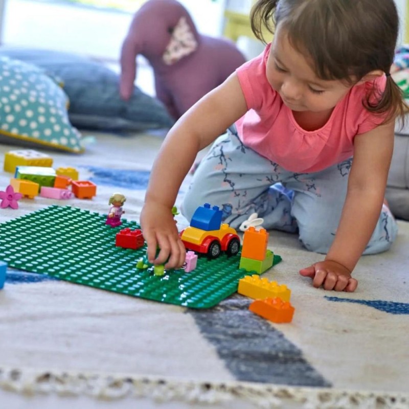 Lego DUPLO 2304 Grande Plaque de Base Verte pour enfant