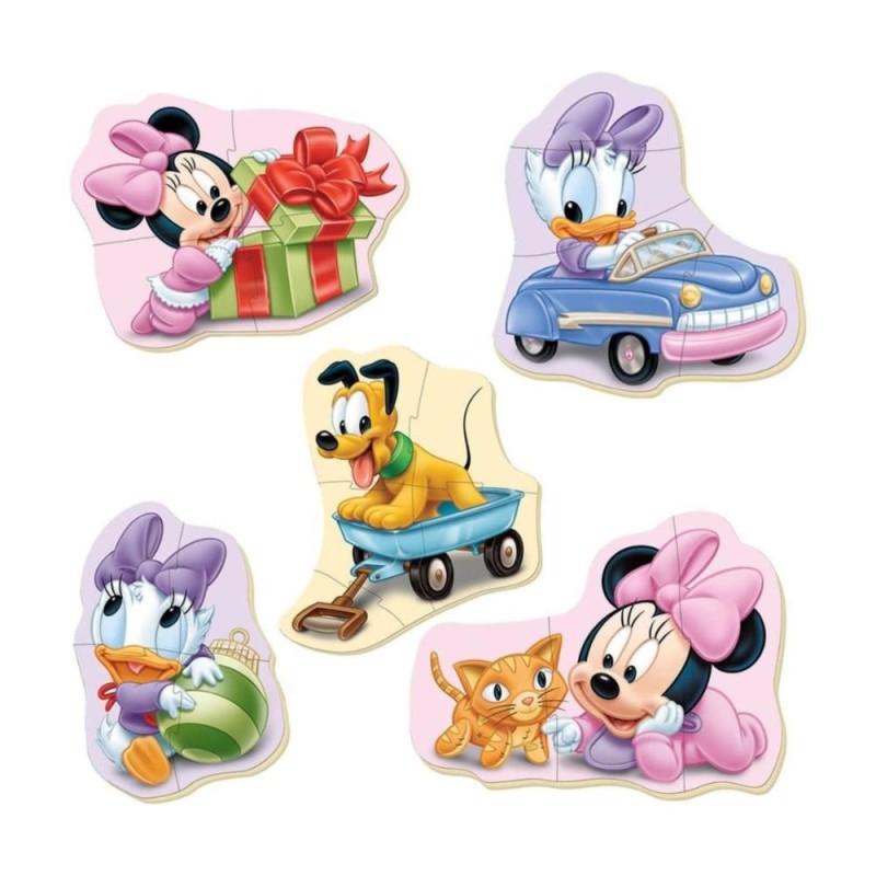 Educa 15612 Baby Puzzles Minnie 5 puzzles progressifs