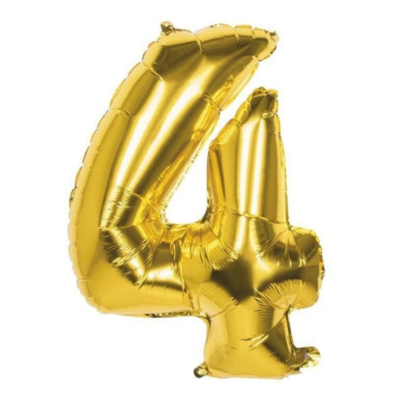 Chiffre gonflable N'4