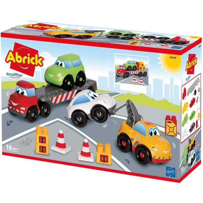 Jeu de construction véhicules Dépanneuse Abrick Ecoiffier 3345